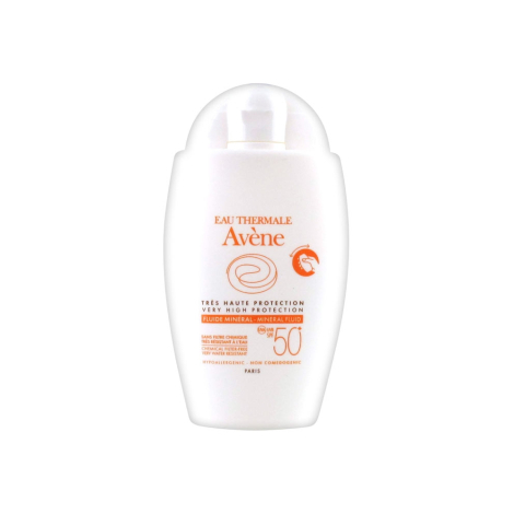 Obrázok Avène Sun Mineral ochranný fluid bez chemických filtrov SPF 50+  40 ml