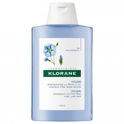 Obrázok Klorane Lin šampón pre objem a tvar (Shampoo with Flax Fiber) 400 ml