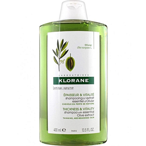 Obrázok Klorane Olive Extract šampón s esenciálnym výťažkom z olív  400 ml