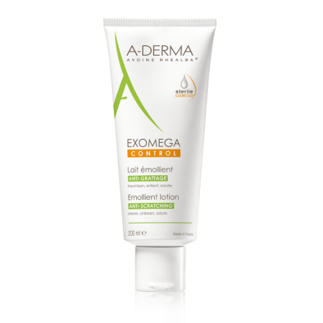 Obrázok A-DERMA EXOMEGA CONTROL LAIT ÉMOLLIENT D.E.F.I. emolienčné mlieko 