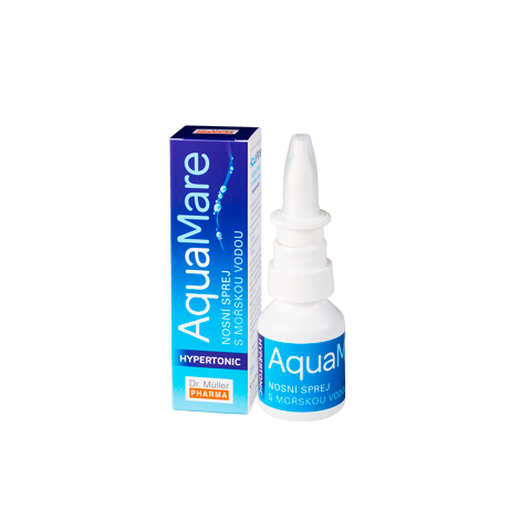 Obrázok Dr. Müller AquaMare Hypertonic nosový sprej 20 ml - Dr. Müller Pharma s.r.o.