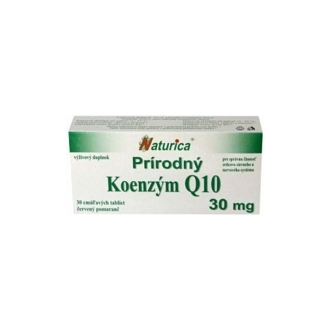 Obrázok N KOENZYM Q10 PRIRODNY 30MG 30TBL