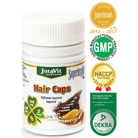 E-shop JutaVit Hair Caps 60 cps