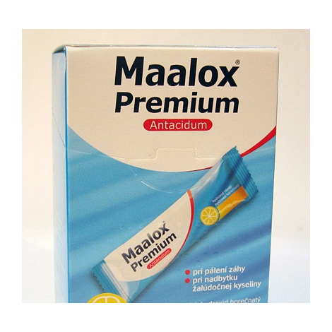 Maalox suspenzia citrón 20x4,3 ml