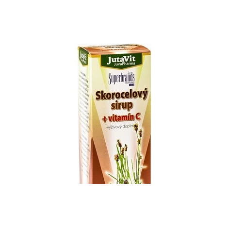 JutaVit Skorocelový sirup + vitamín C 300 ml