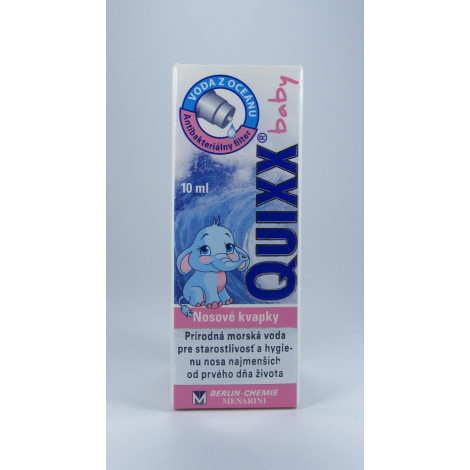 E-shop Quixx baby nosové kvapky 10 ml