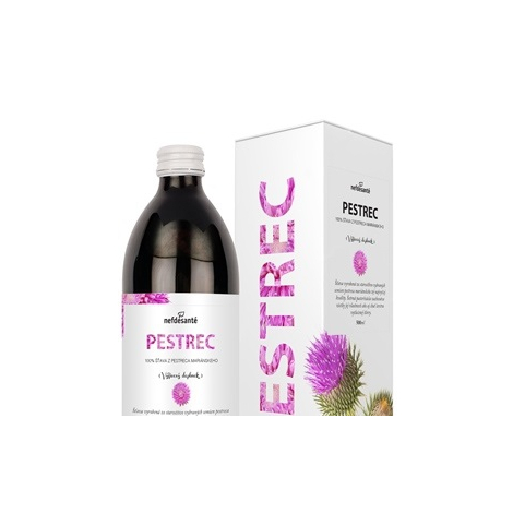 E-shop Nefdesante PESTREC 100 % šťava zo semien pestreca mariánskeho s prídavkom vitamínu C 500 ml