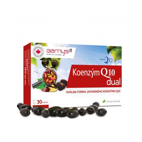 Barnys Koenzým Q10 dual 60 mg 30 cps