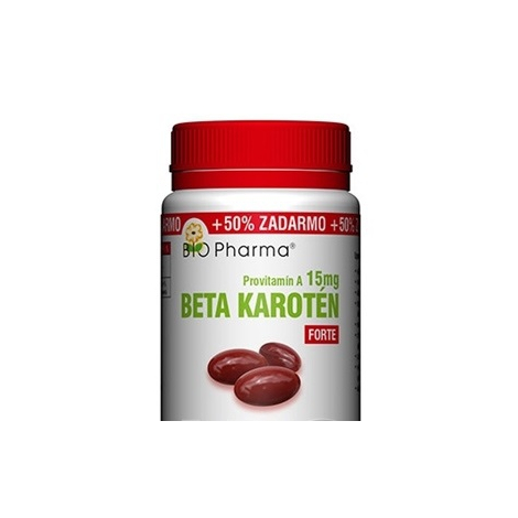 Bio Pharma Beta karotén forte 15 mg 100+50 cps