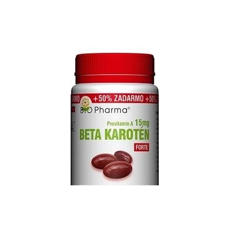 Bio Pharma Beta karotén forte 15 mg 100+50 cps