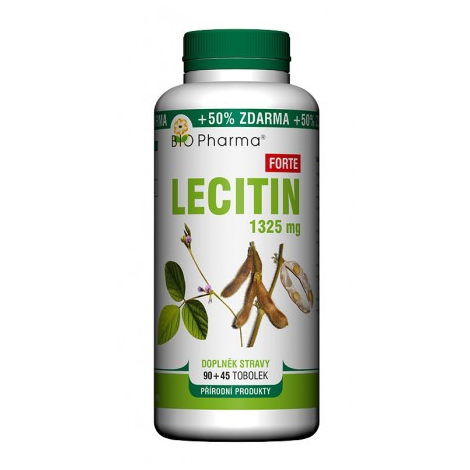 Bio Pharma Lecitín forte 1325 mg 90+45 cps