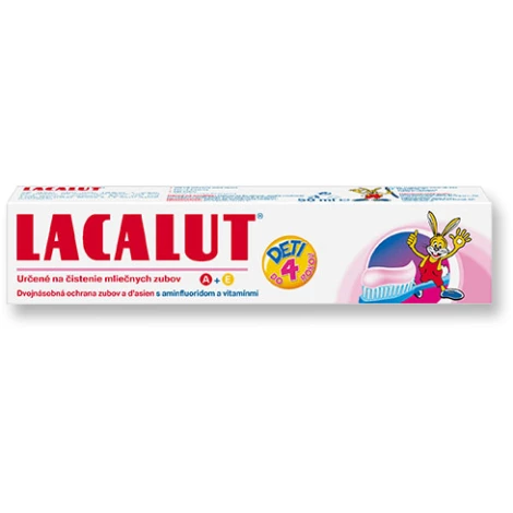 Lacalut detská zubná pasta 0-4 rokov 50 ml