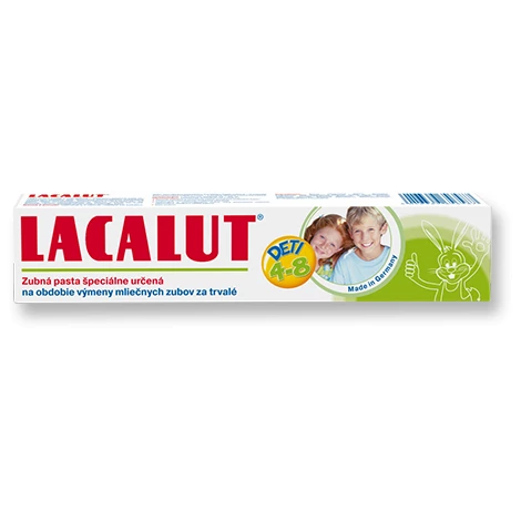 Lacalut detská zubná pasta 4-8 rokov 50 ml