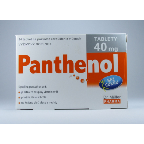 E-shop Dr. Müller Panthenol 40 mg 60 tbl