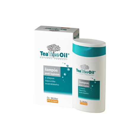 E-shop Dr. Müller Tea Tree oil šampón proti lupinám 200 ml