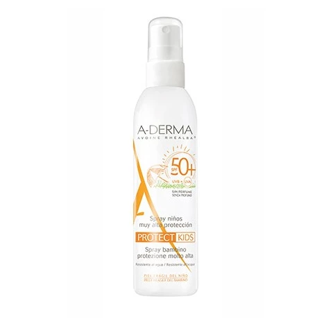 A-DERMA PROTECT KIDS SPRAY SPF50+ sprej pre deti 200 ml