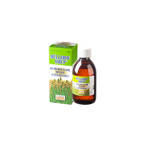 E-shop Dr. Müller Skorocelový sirup s medom a vitamínom C 245 ml