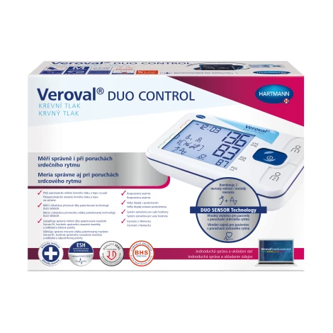 Veroval Duo control digitálny tlakomer ramenný s manžetou L 1ks