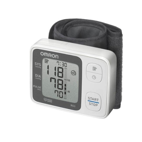 E-shop OMRON RS3 Digitálny tlakomer automatický na zápästie 1 ks