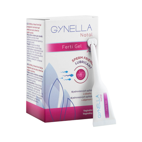 Gynella natal ferti gel jednorázový aplikátor 6x5 ml