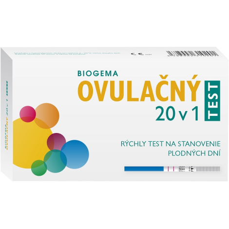 E-shop Biogema ovulačný test 20 v 1 1ks