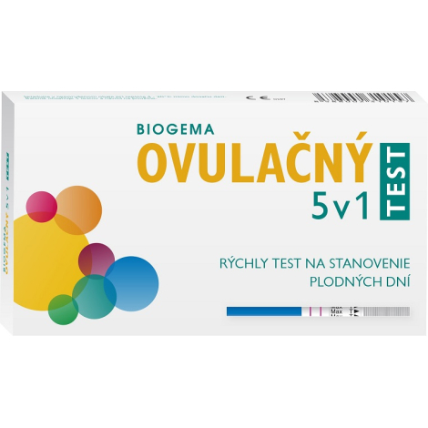 E-shop Biogema ovulačný test 5v1 1ks
