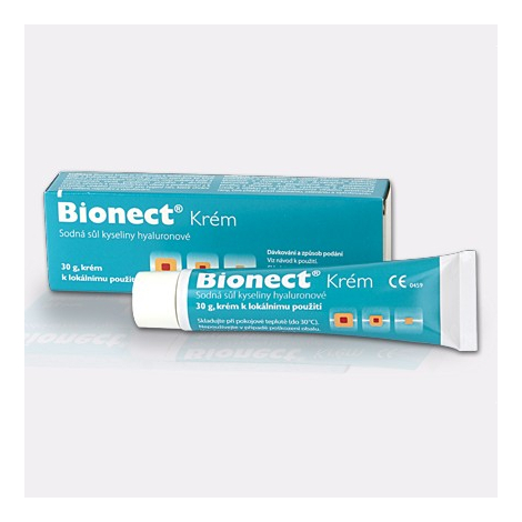 E-shop Bionect krém na rany s obsahom kys.hyalurónovej 30 g
