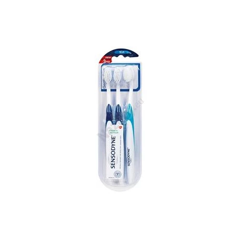 Sensodyne Gentle Care Soft zubná kefka 3 ks