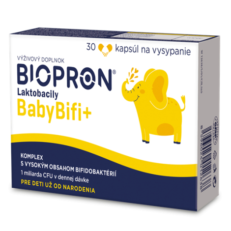 Biopron Laktobacily Baby BIFI+ 30 cps