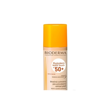 Obrázok Bioderma Photoderm Nude Touch ochranný tónovaný fluid pre zmiešanú až mastnú pleť SPF 50+ odtieň Light 40 ml