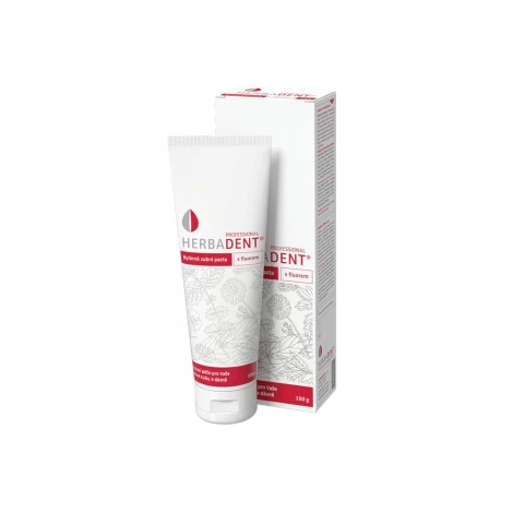 Herbadent Professional bylinná zubná pasta s fluorom 100 g