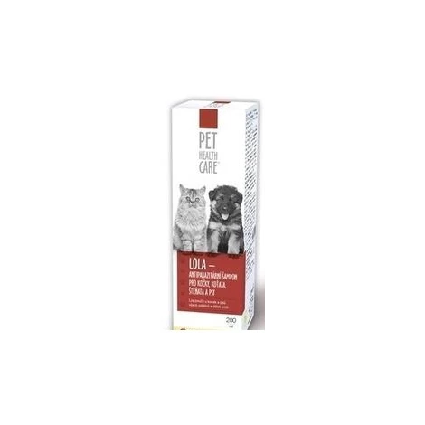 PET HEALTH CARE Lola antiparazitárny šampón 200 ml