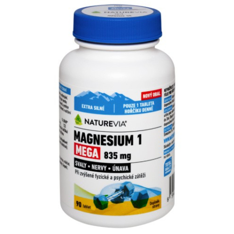 E-shop Swiss Naturevia Magnesium 1 mega 835 mg 90 tbl