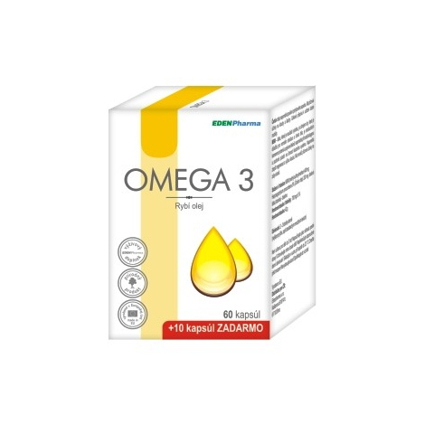 Edenpharma Omega 3   60 + 10 cps