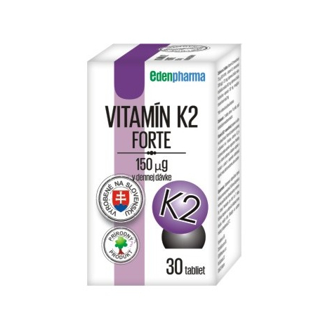 E-shop Edenpharma Vitamín K2 Forte 30 tbl