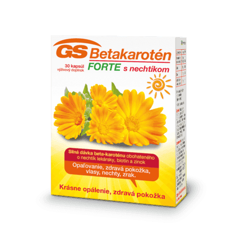 GS Betakarotén Forte s nechtíkom 30 cps