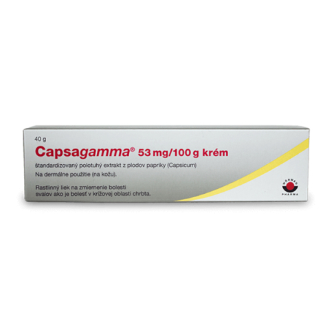 E-shop Capsagamma crm 40g