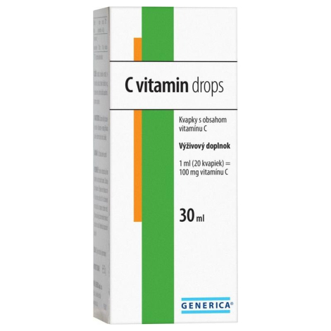 Generica C Vitamín kvapky 30 ml