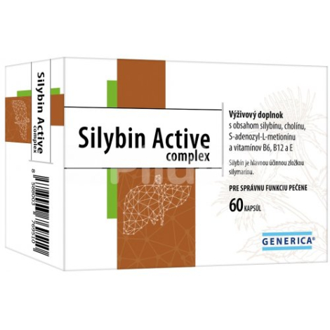 Generica Silybin Active complex 60 cps