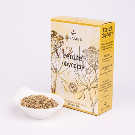 E-shop Juvamed Fenikel obyčajný -PLOD sypaný čaj 40g