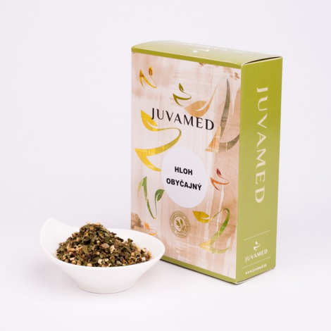 E-shop Juvamed Hloh obyčajný LIST+KVET sypaný čaj 40g