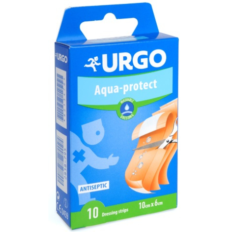 E-shop Urgo Aqua-protect umývateľná náplasť 6x10 cm 10 ks