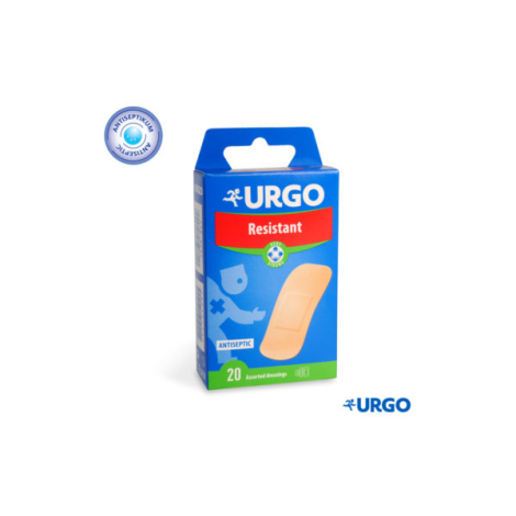 E-shop Urgo Resistant odolná náplasť 3 veľkosti 20 ks