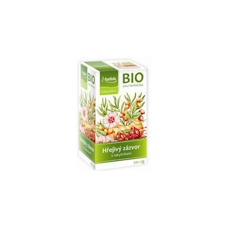 APOTHEKE BIO Čaj Hrejivý zázvor s rakytníkom n.s.