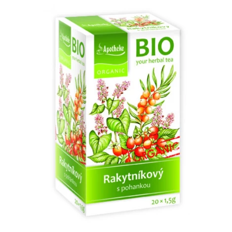 APOTHEKE BIO čaj pohánkový s rakytníkom n.s.