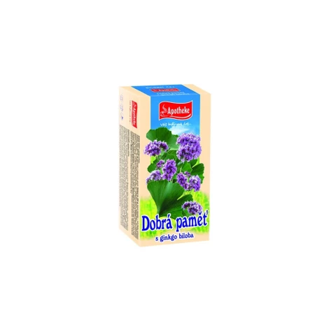 APOTHEKE Čaj na dobrú pamäť s ginkgo bilobou n.s.