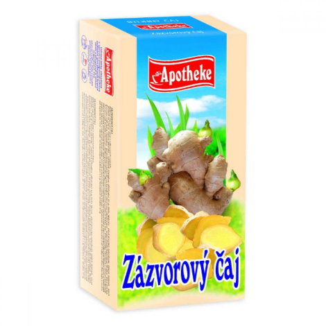 E-shop APOTHEKE Zázvorový čaj n.s.
