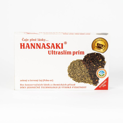 Hannasaki Ultraslim prim ,sypaný čaj 50g