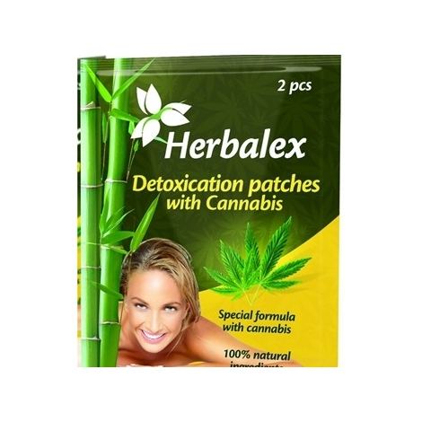 E-shop Herbalex Detoxikačné náplasti s konopou 2ks