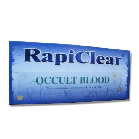 RapiClear occult blood test na krv v stolici 1 set